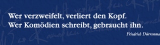 Komödien schreibt man, indem man deen Kopf gebraucht.